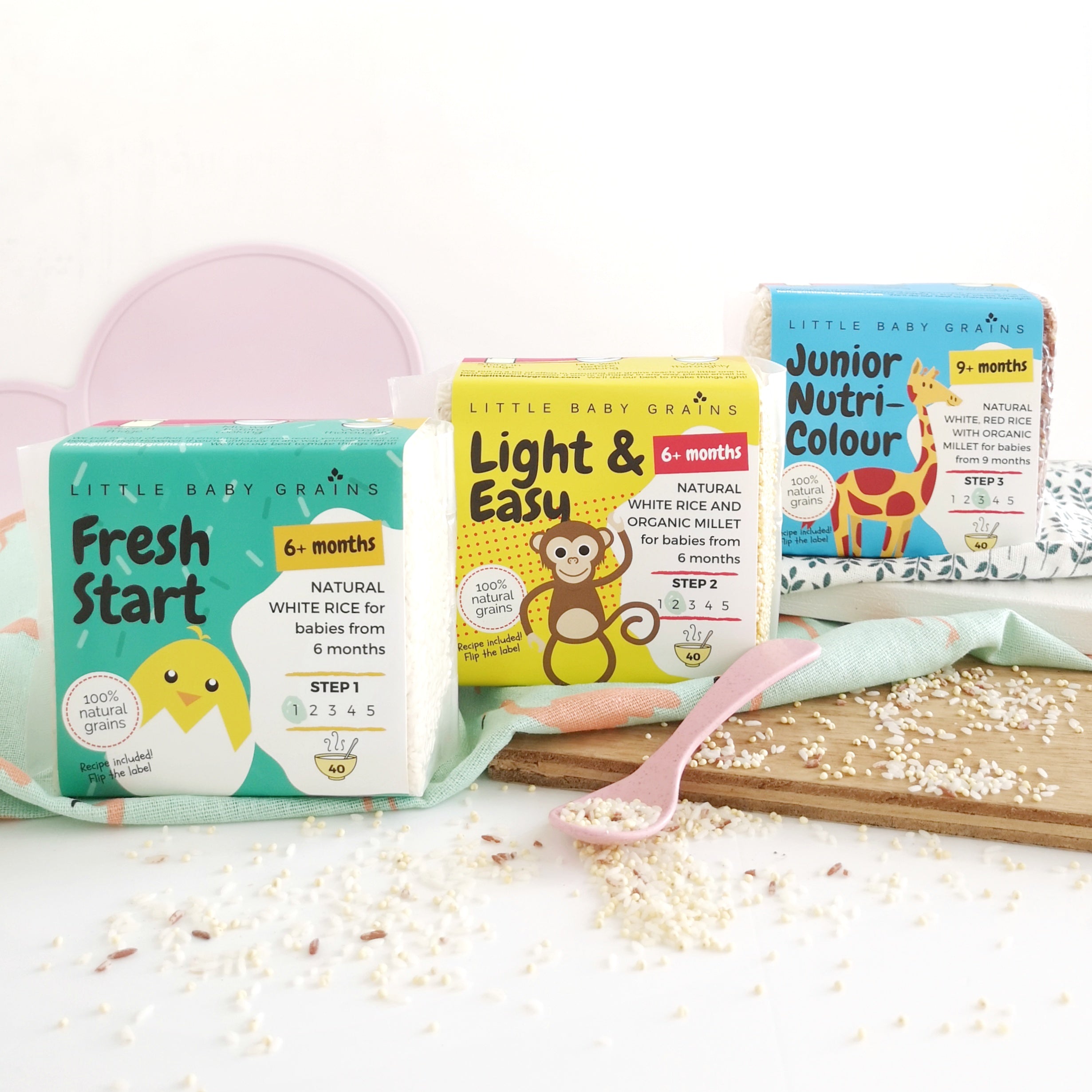 Little Baby Grains - Grains for babies and kids from 6 months till toddler