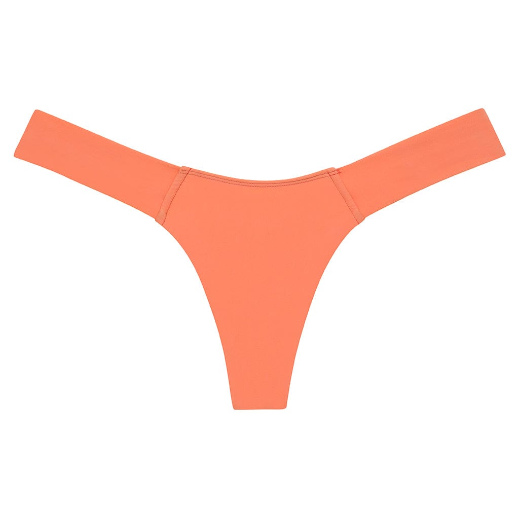 Glacé String Thong in Coral  Thong in Coral - Women's Underwear