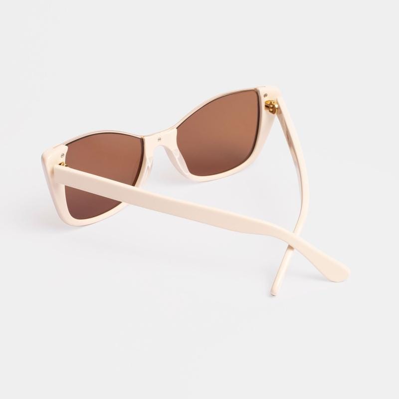 Rowe Off-White Sunglasses