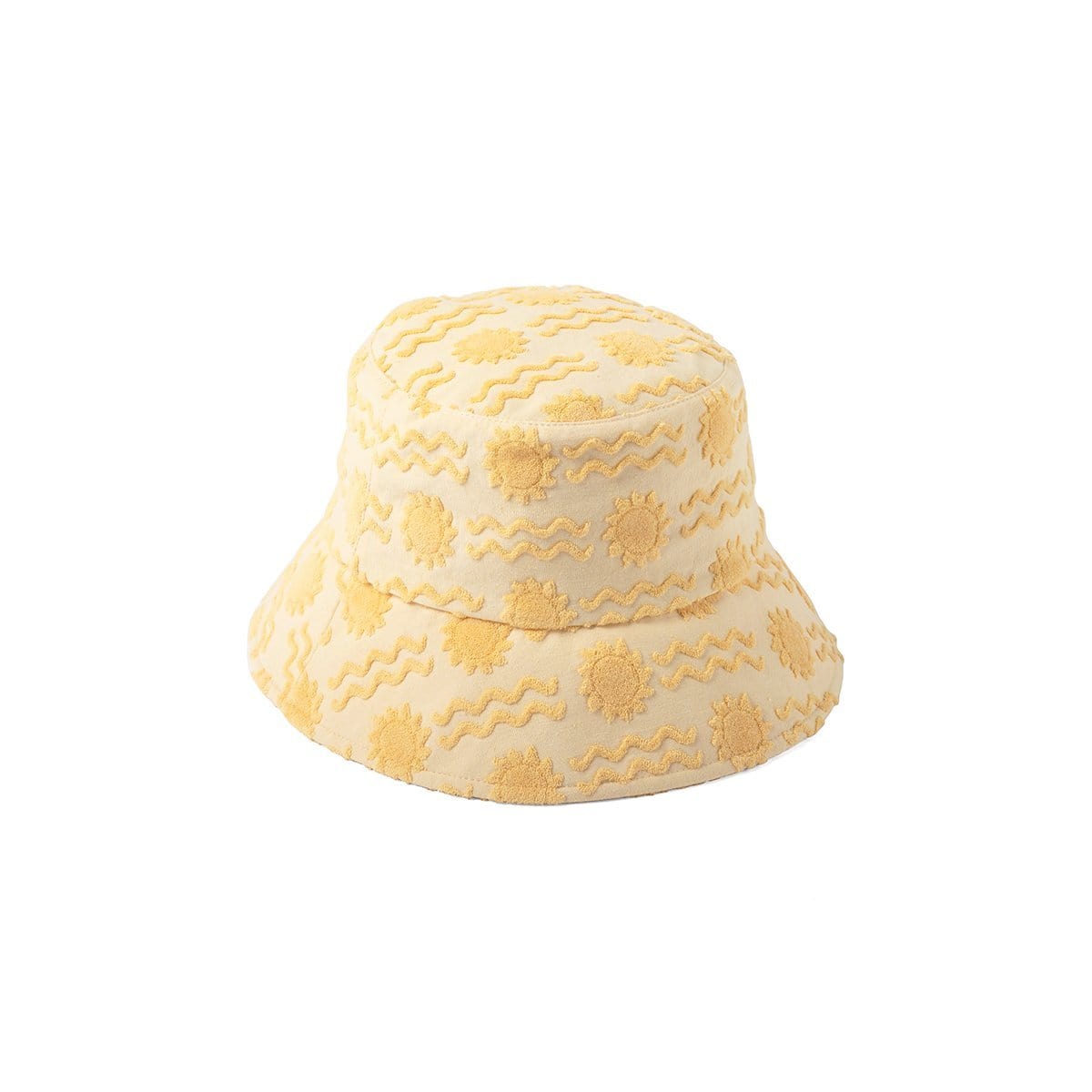 Wave Bucket Hat - Beige