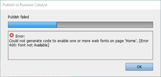 Typekit font loading error