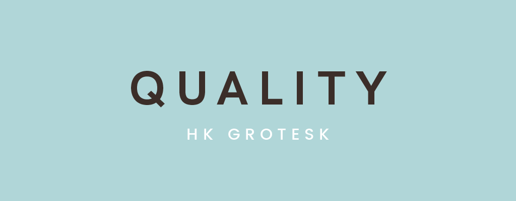 HK Grotesk