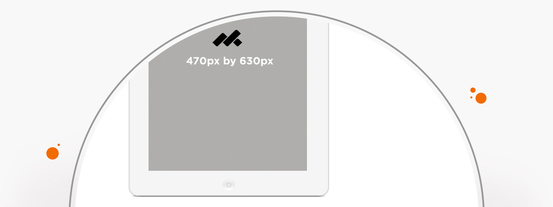 Mockup - iPad (White)