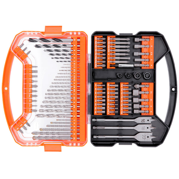 Black + Decker 109 Pc. Combination Drill And Screwdriver Set