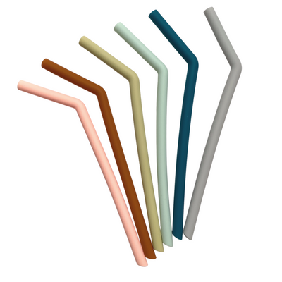 Thin Silicone Straws 