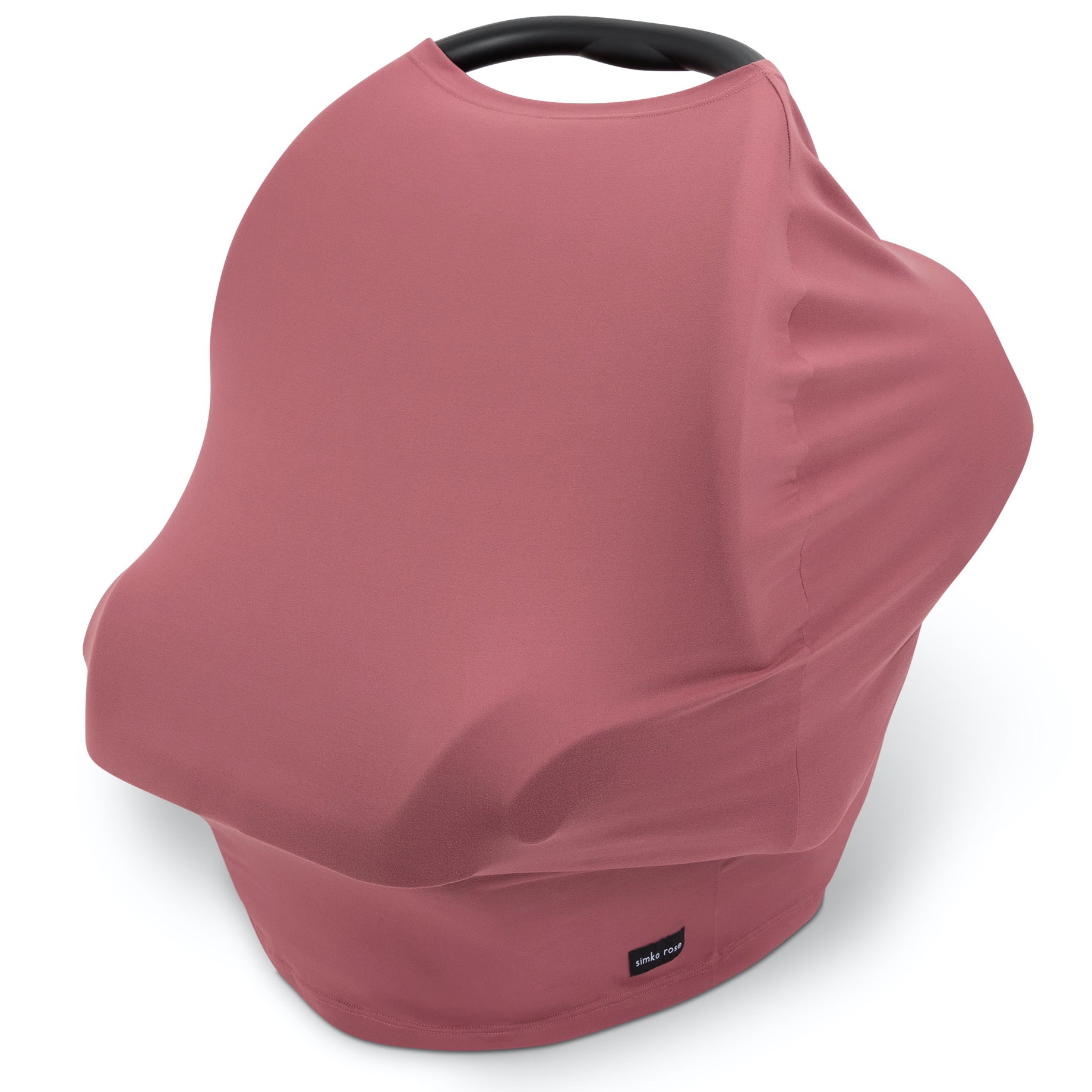 Multi-Use Canopy Cover for Car Seat and Nursing - Mauve