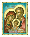 Holy Family (100% Handpainted Icon - P Series)-Christianity Art