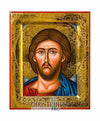 Jesus Christ Pantocrator (100% Handpainted icon with Gold 24K - P Series)-Christianity Art