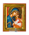 Virgin Glykofilousa (Sweet Kissing) (100% Handpainted icon with Gold 24K - P Series)-Christianity Art