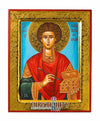 Saint Panteleimon (100% Handpainted icon with Gold 24K - P Series)-Christianity Art