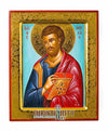 Saint Loucas (100% Handpainted icon with Gold 24K - P Series)-Christianity Art