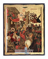 The Birth of Jesus and the Adoration of the Magi (Engraved Icon - S Series)-Christianity Art