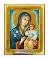 Virgin Mary Eternal Bloom (100% Handpainted icon with Gold 24K - P Series)-Christianity Art