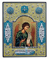 Archangel Michael (Metallic icon - ME Series)-Christianity Art
