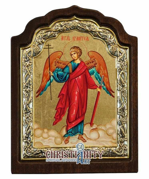 guardian-angel-silver-icon-c-series-orthodox-religious-icon ...