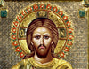Jesus Christ Blessing (Silver icon - GE Series)-Christianity Art