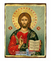 Jesus Christ from Kazan (Aged icon - SW Series)-Christianity Art