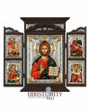 Jesus Christ from Kazan (Triptych - Silver icon - T Series)-Christianity Art
