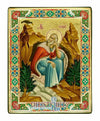 Prophet Elias (Russian Style Engraved icon - SF Series)-Christianity Art