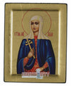 Saint Alla (Engraved icon - S Series)-Christianity Art