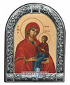 Saint Anne, Mother of the Blessed Virgin Mary (Metallic icon - MC Series)-Christianity Art