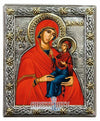 Saint Anne, Mother of the Blessed Virgin Mary (Silver icon - G Series)-Christianity Art