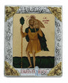 Saint Christoforos (Silver icon - G Series)-Christianity Art