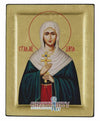 Saint Daria (Engraved icon - S Series)-Christianity Art