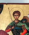 Saint Demetrios (100% Handpainted Icon - P Series)-Christianity Art