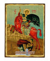 Saint Demetrios (Aged icon - SW Series)-Christianity Art
