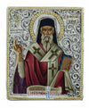 Saint Dionysios (Silver icon - G Series)-Christianity Art