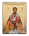 Saint Eleftherios (Engraved Icon - E Series)-Christianity Art