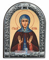 Saint Eugenia (Metallic icon - MC Series)-Christianity Art
