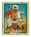 Saint George (100% Handpainted Icon - P Series)-Christianity Art