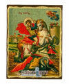 Saint George (Aged icon - SW Series)-Christianity Art