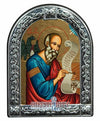 Saint John the Baptist (Metallic icon - MC Series)-Christianity Art