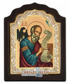 Saint John Theologist (Silver icon - C Series)-Christianity Art