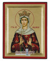 Saint Ludmila (Engraved icon - S Series)-Christianity Art