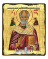 Saint Nicolaos (100% Handpainted Icon - P Series)-Christianity Art