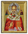 Saint Nicolaos (Engraved icon - ES Series)-Christianity Art