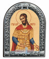 Saint Nikitas (Metallic icon - MC Series)-Christianity Art