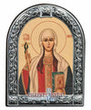 Saint Nina (Metallic icon - MC Series)-Christianity Art