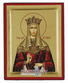 Saint Olga (Engraved icon - S Series)-Christianity Art
