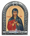 Saint Raisha (Metallic icon - MC Series)-Christianity Art