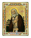 Saint Seraphim of Sarov (Russian Style Engraved icon - SF Series)-Christianity Art