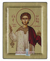 Saint Stefanos (Engraved icon - S Series)-Christianity Art