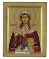 Saint Thekla (Engraved icon - S Series)-Christianity Art