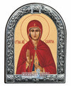 Saint Valeria (Metallic icon - MC Series)-Christianity Art