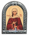 Saint Xeni (Metallic icon - MC Series)-Christianity Art
