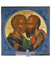 Saints Peter and Paul (100% Handpainted Icon - P Series)-Christianity Art